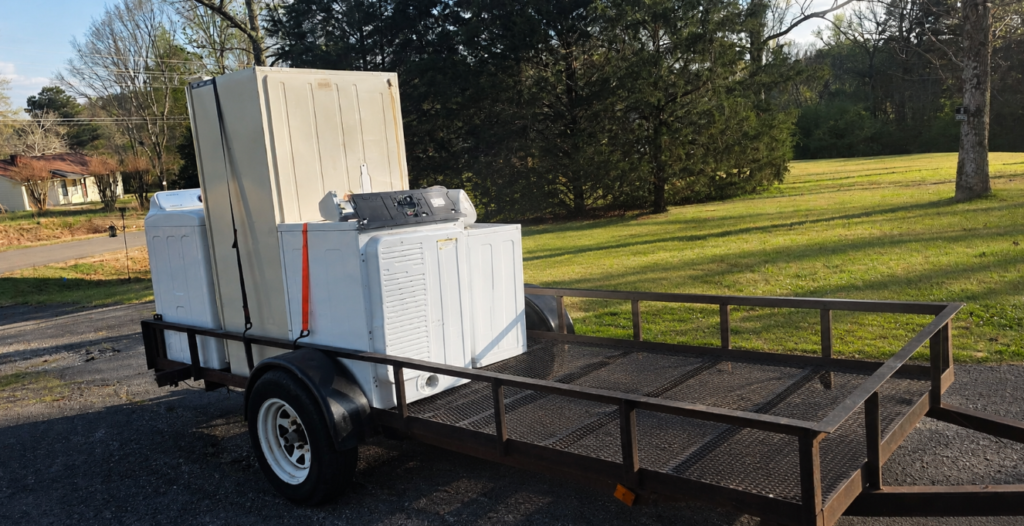 appliances in trailer huntington