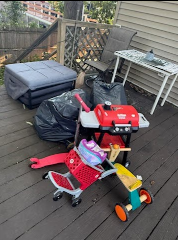Property Cleanup in Huntington Station, NY – Trash and Yard Debris Removal (August 5) 30pear deck before